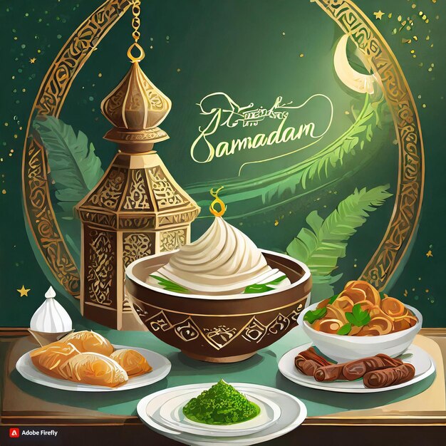 Ramadan special food menu ifter menu card