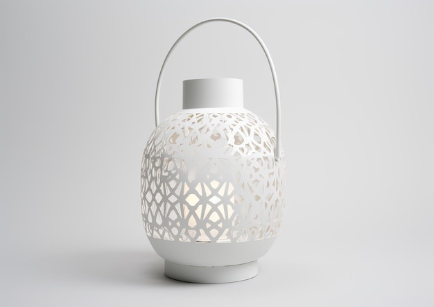 ramadan white lantern