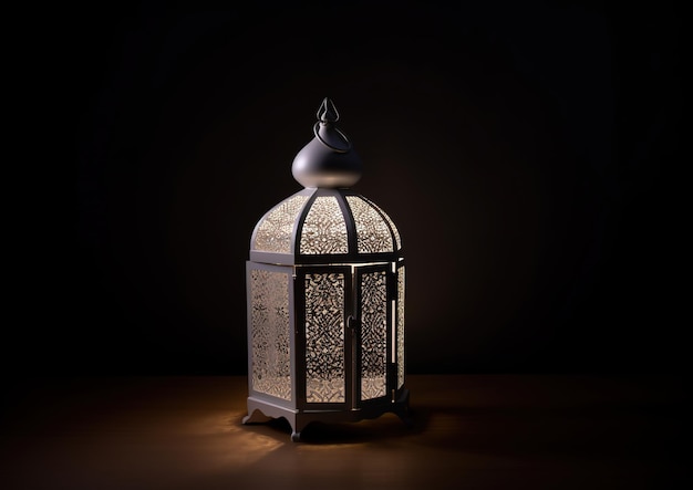 ramadan white lantern