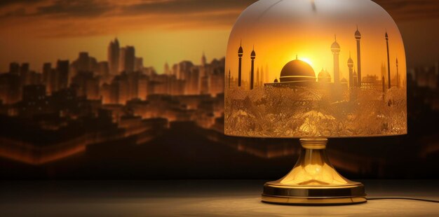 RamadanInspired Decorative Lampshade Design