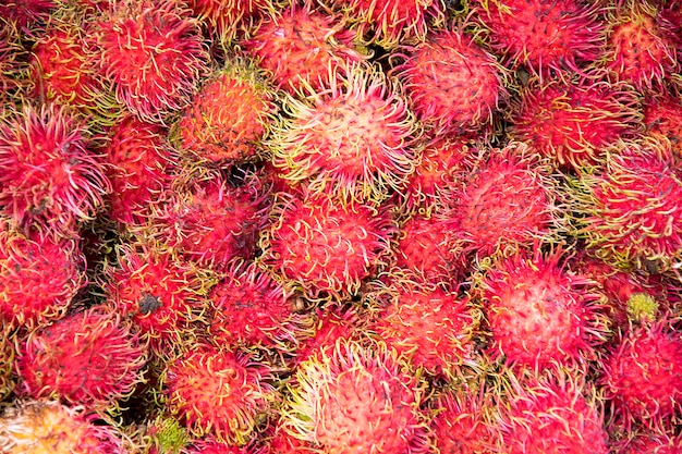 Rambutan background.