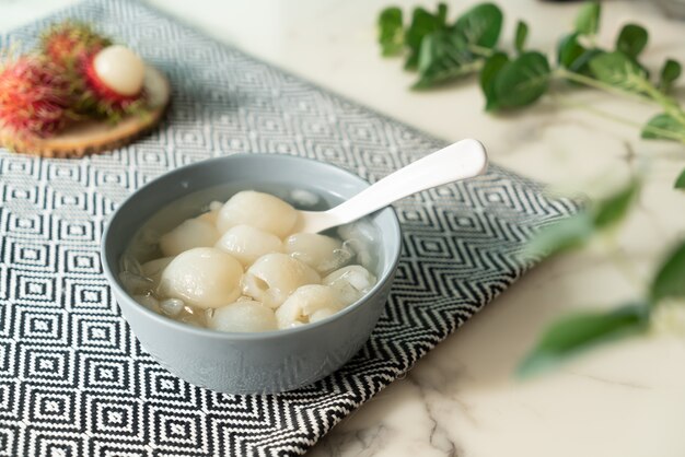 rambutan bowl with ice