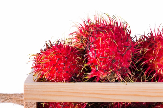 Foto rambutan fruit van thailand