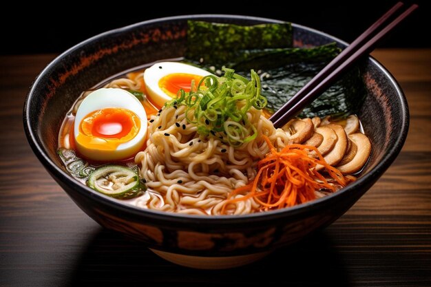 Photo ramen enchantment culinary charisma