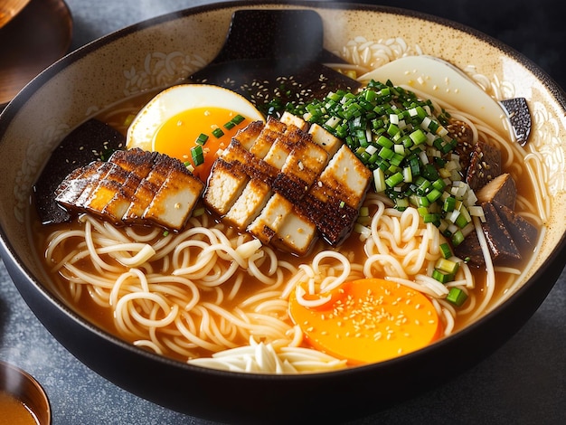 Ramen food Ai image generate