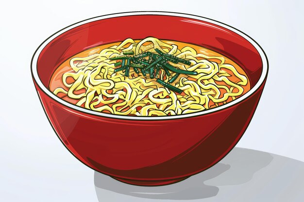 ramen illustration