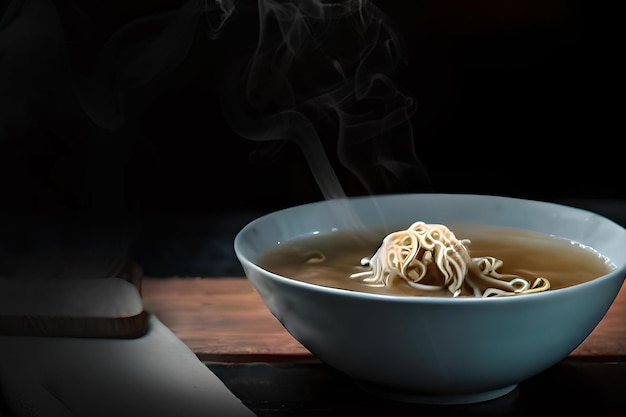 The ramen Japanese food ai generative image