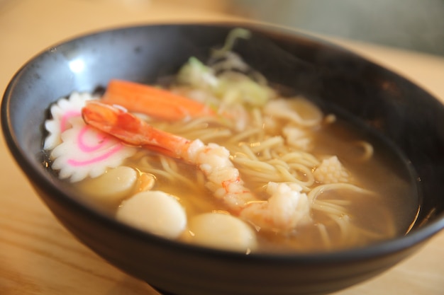 Ramen zeevruchten Japans eten