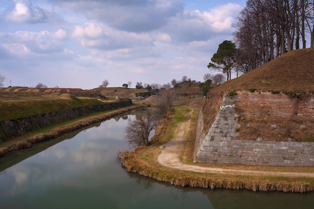 パルマノバ イタリアの城壁