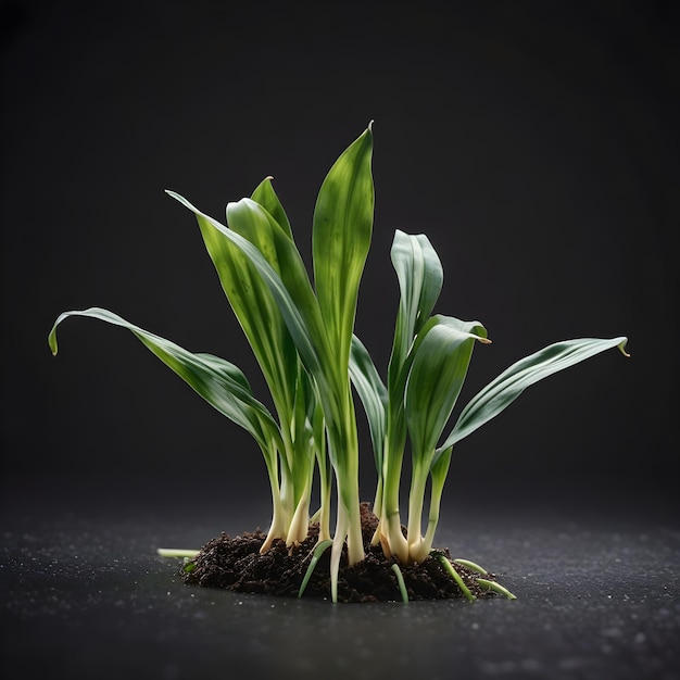 Ramps on an isolated black background