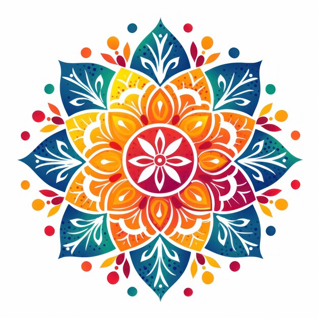 Rangoli icon for the Diwali