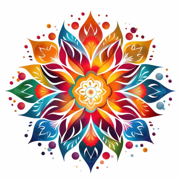 Rangoli icon for the Diwali