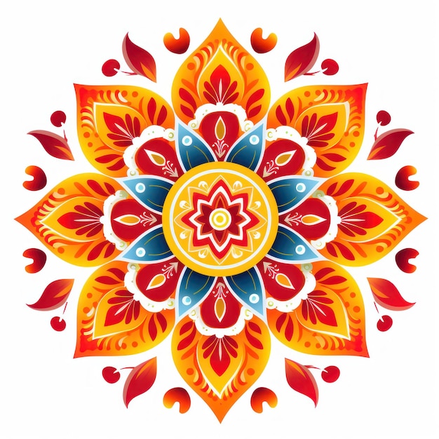 Rangoli icon for the Diwali