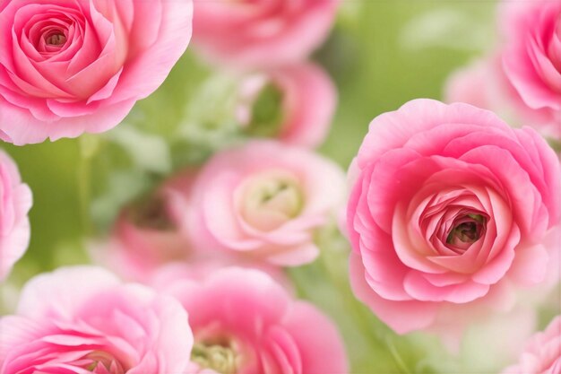 Ranunculus A roselike flower with layers of delicate petals