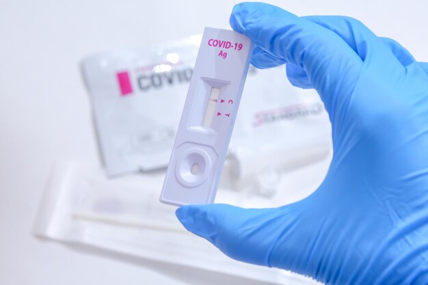 Photo rapid antigen testing