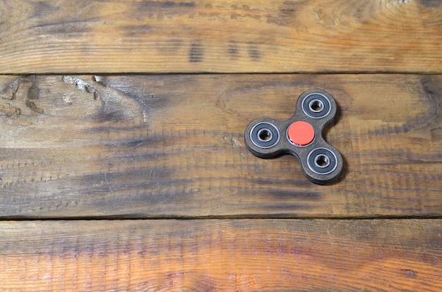 A rare handmade wooden fidget spinner