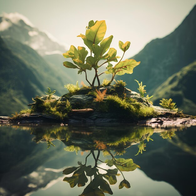 珍しい植物 山の深くでしか育たない