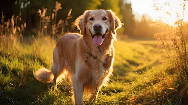 Ras golden retriever hond