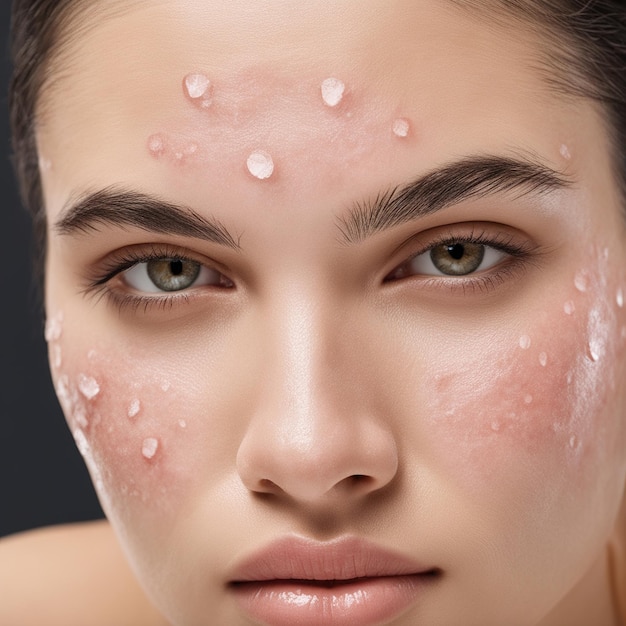 Rashes and Acne on the face