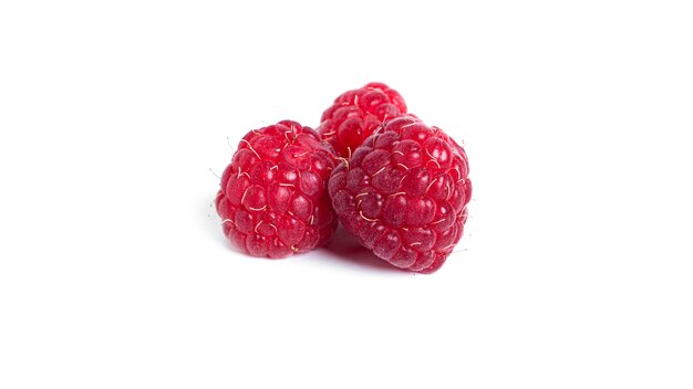 Raspberry isolated. Raspberries