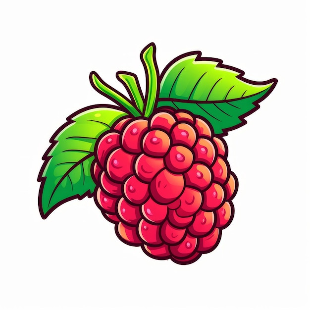 Raspberry Marker Tekening In Svg Formaat