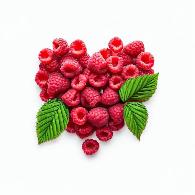 Foto raspberry's nutty whispers ai generativa