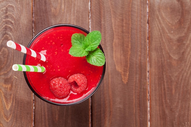 Raspberry smoothie