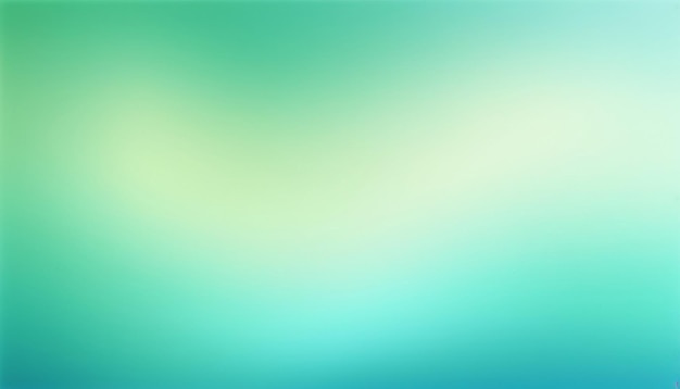Raster abstract light blue green blurred background smooth gradient texture color