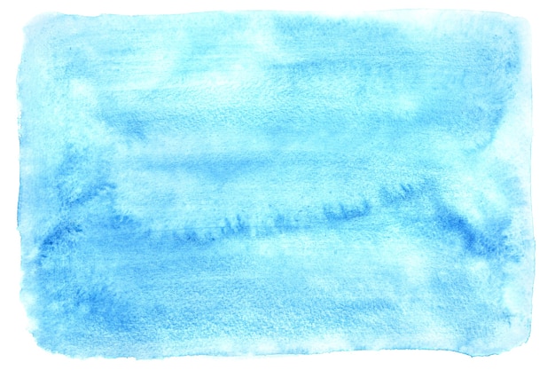 Raster light blue watercolor background