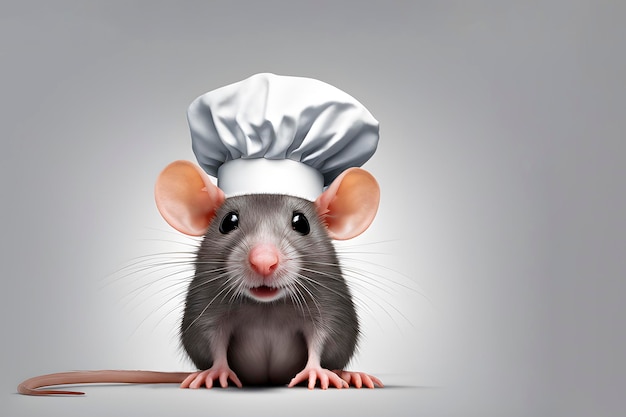 rat in a chef's hat