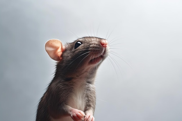 Rat foto realistische illustratie generatieve ai