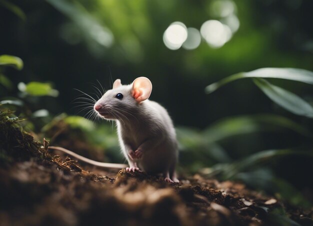 A rat in jungle