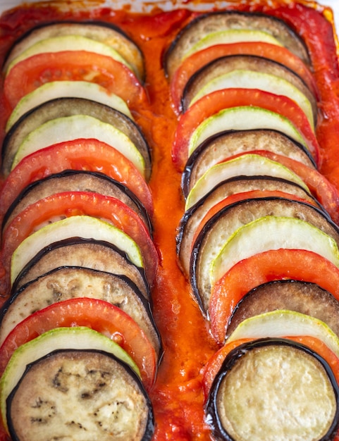 Ratatouille bakplaat