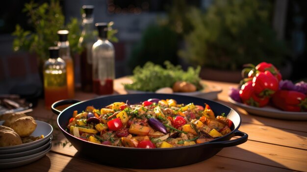 Ratatouille is a French Provencal dish of stewed vegetables