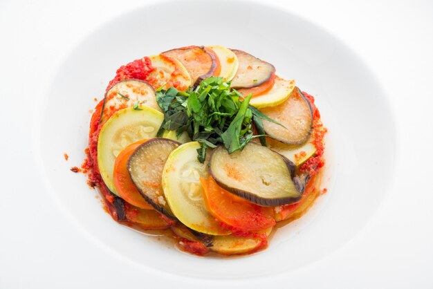 Ratatouille - traditional French Provencal vegetable dish cooked