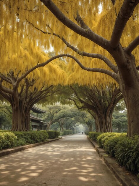 Foto la passerella dei fiori di ratchapruek