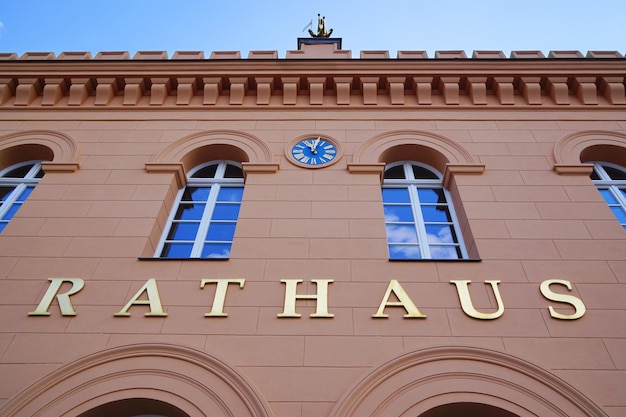 Rathausstadhuis in Schwerin Duitsland