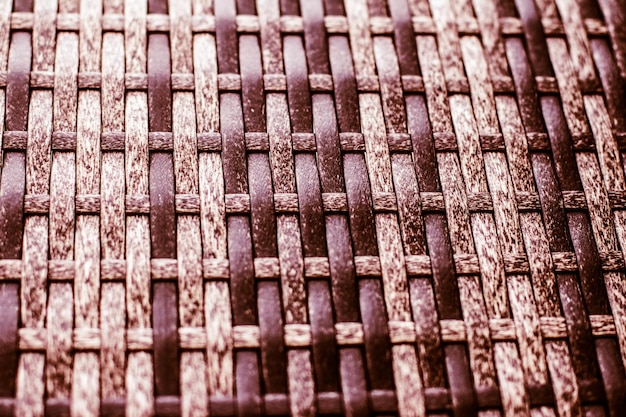 Rattan brown texture background garden furniture design detail