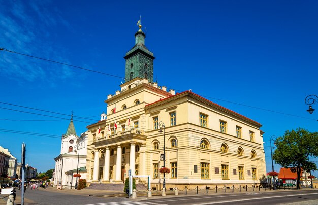 Ratusz city hall of lublin poland