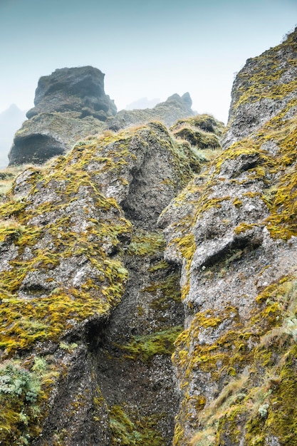 Raudfeldsgja Gorge on Snaefellsnes Peninsula in Iceland