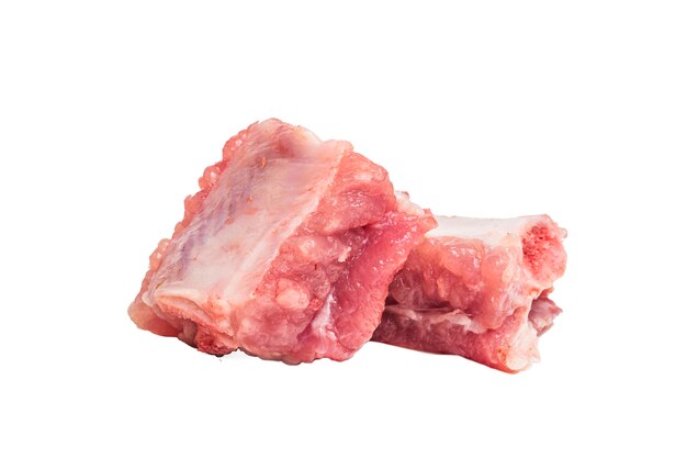 Rauwe varkensribbetjes