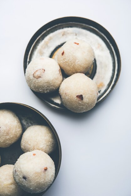 Rava Laddu or Semolina Laddoo Or Rawa Ladu, a popular sweet dish from Maharashtra, India