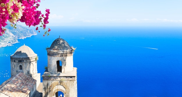 Ravello dorp Amalfi kust van Italië