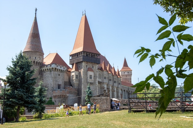 The raven castle in Romania.