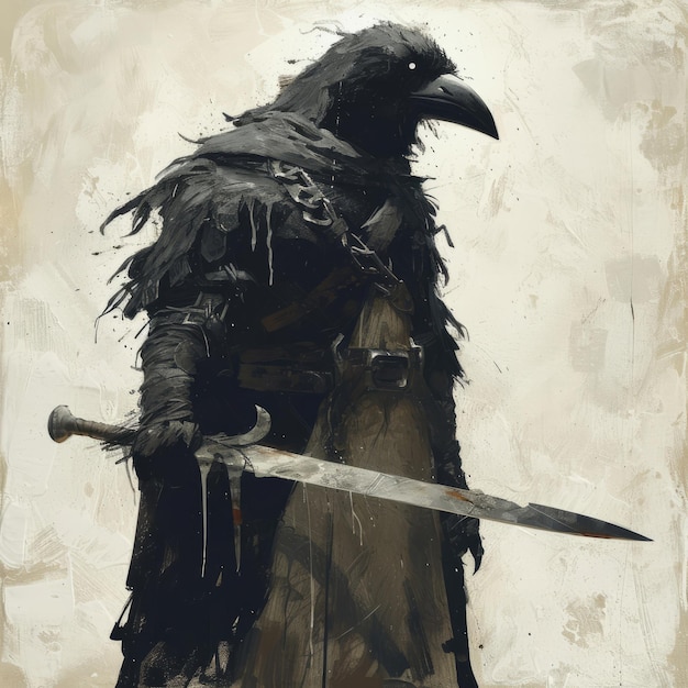 Raven zwarte vogel visuele foto album vol donkere mysterieuze vibes
