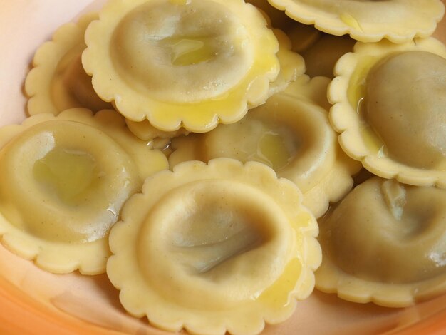 Ravioli agnolotti pasta eten