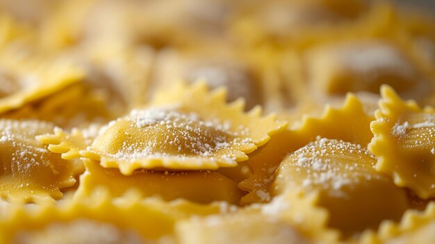 Photo ravioli food close up