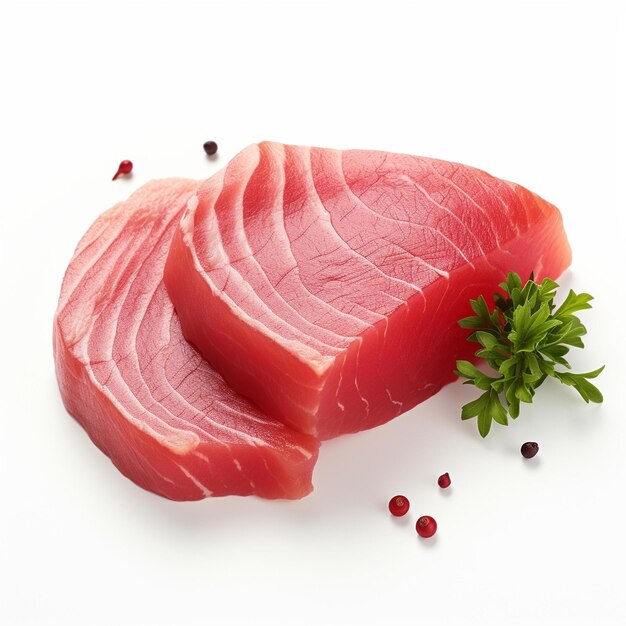 Premium AI Image Raw Ahi Tuna Fish Sashimi premium-ai-image-raw-ahi-tuna-fish-sashimi