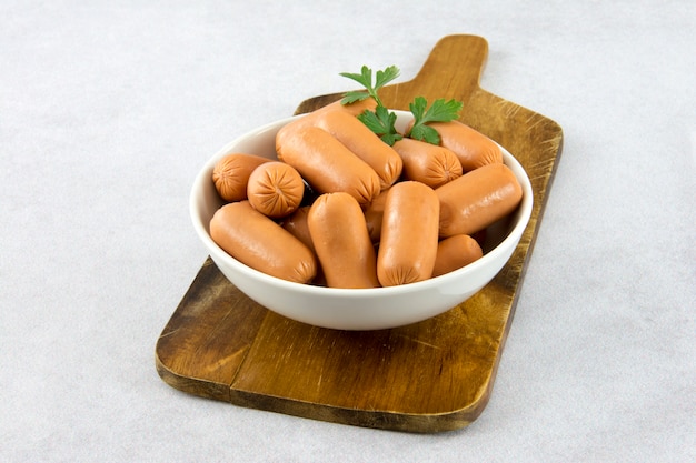 Raw aperture sausages