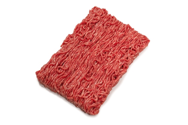 Raw beef minced meat